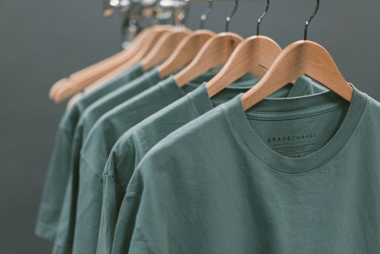 Green short sleeve t-shirt